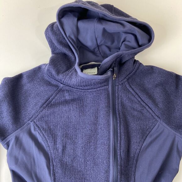 Athleta Navy Utility Jacket - Picture 2 of 9